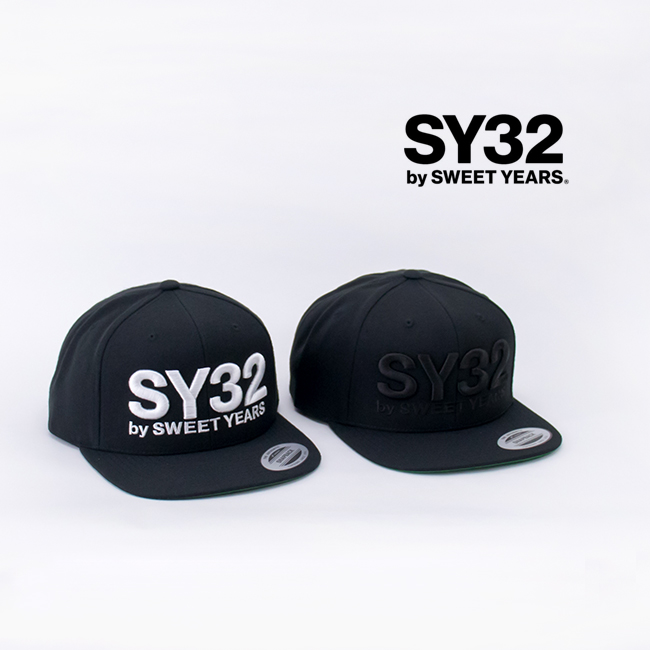 SY32 by SWEET YEARS エスワイサーティトゥバイスィートイヤーズ 3D ロゴ スナップバック  キャップ［10282］【2022FW】の通販サイト【ユナイテッドオーク｜unitedoak】