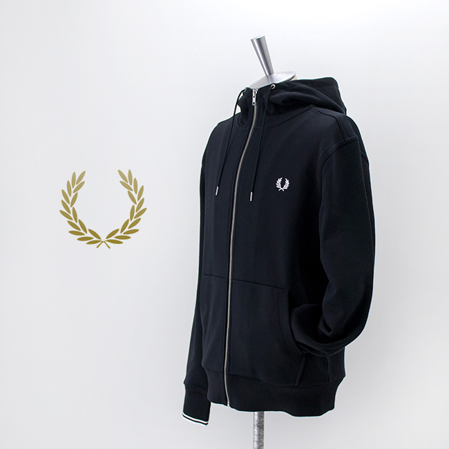 FRED  PERRY Aラインフーデットパーカー