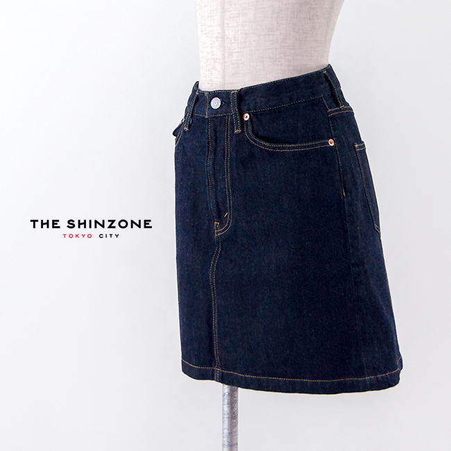THE SHINZONE シンゾーン レディース デニム ミニスカート［23AMSSK01