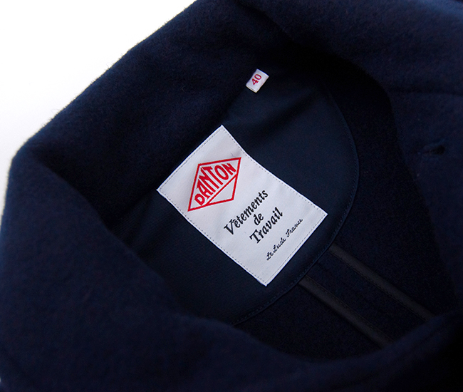SOLDOUT】DANTON ダントン メンズ ウールパイル ラウンドカラー