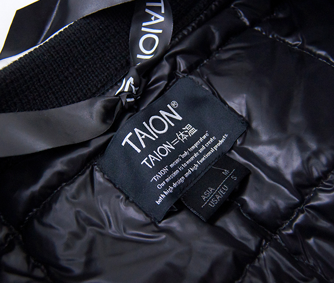SOLDOUT】TAION タイオン メンズ ベーシック モックネックWジップ 