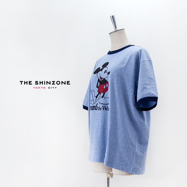 THE SHINZONE シンゾーン レディース ミッキーリンガーTEE［24SMSCU09 
