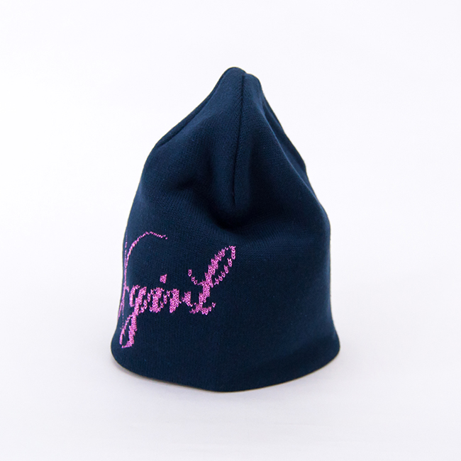 SOLDOUT】X-girl エックスガール グリッターロゴ ビーニー
