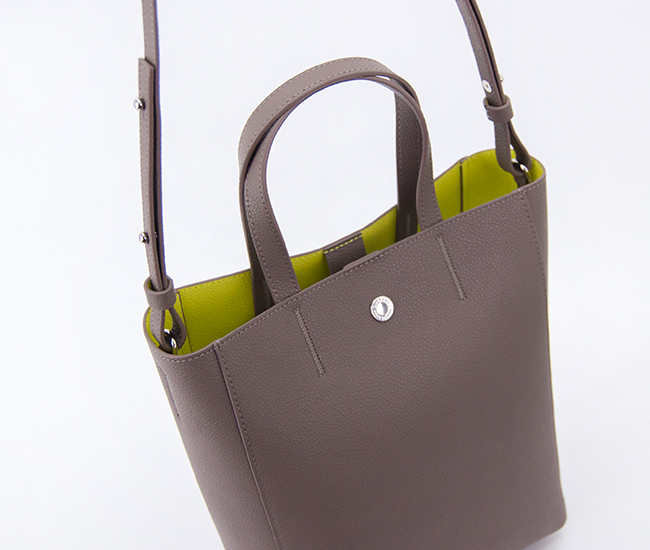 ORCIVAL オーシバル ダブルフェイスレザー 2WAYトートバッグ L［OR