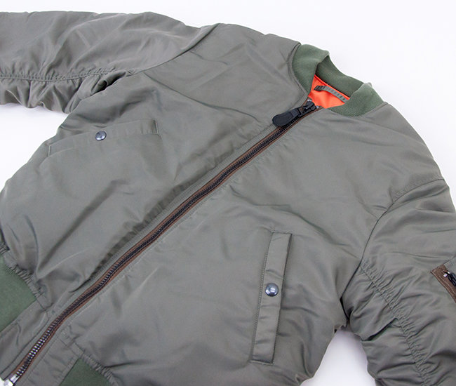 HOUSTON ヒューストン メンズ MA-1 フライトジャケット［50316