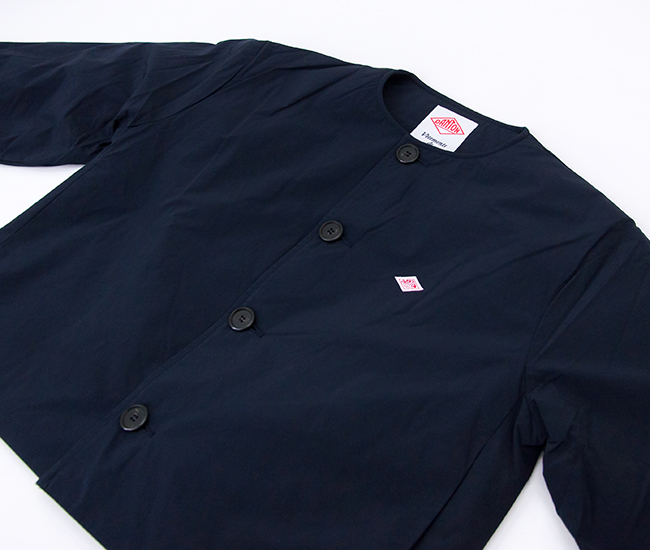 DANTON ダントン レディース インサレーション ノーカラージャケット