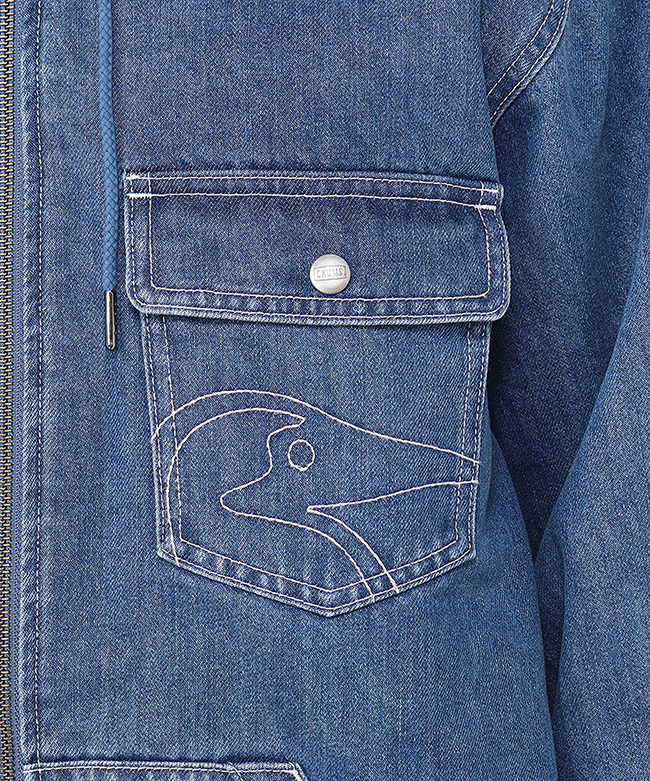 SOLDOUT】CHUMS チャムス メンズ ウォームデニムパーカー［CH04-1489