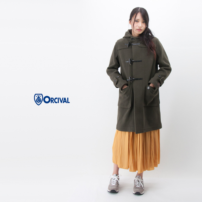 ORCIVAL◇オーシバル/オーチバル/17A-KWK-001/ダッフルコート/0/ウール
